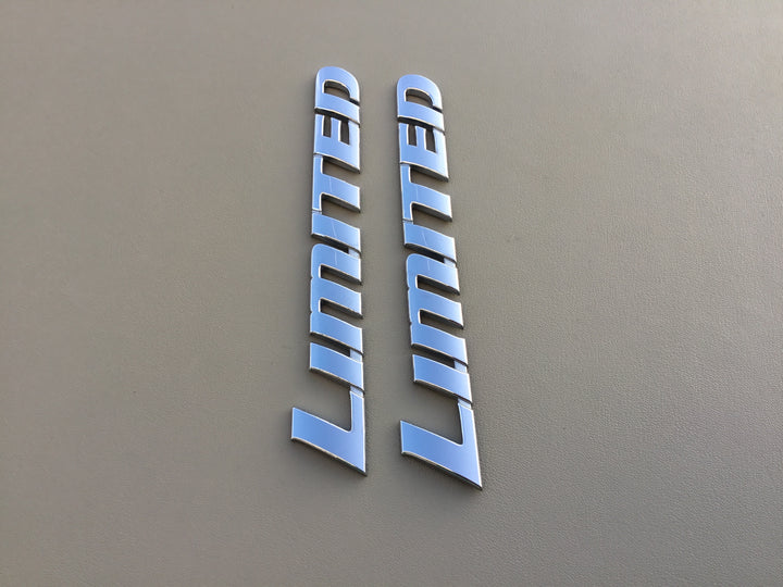 2008-2013 Toyota Highlander Limited Door Emblem Set