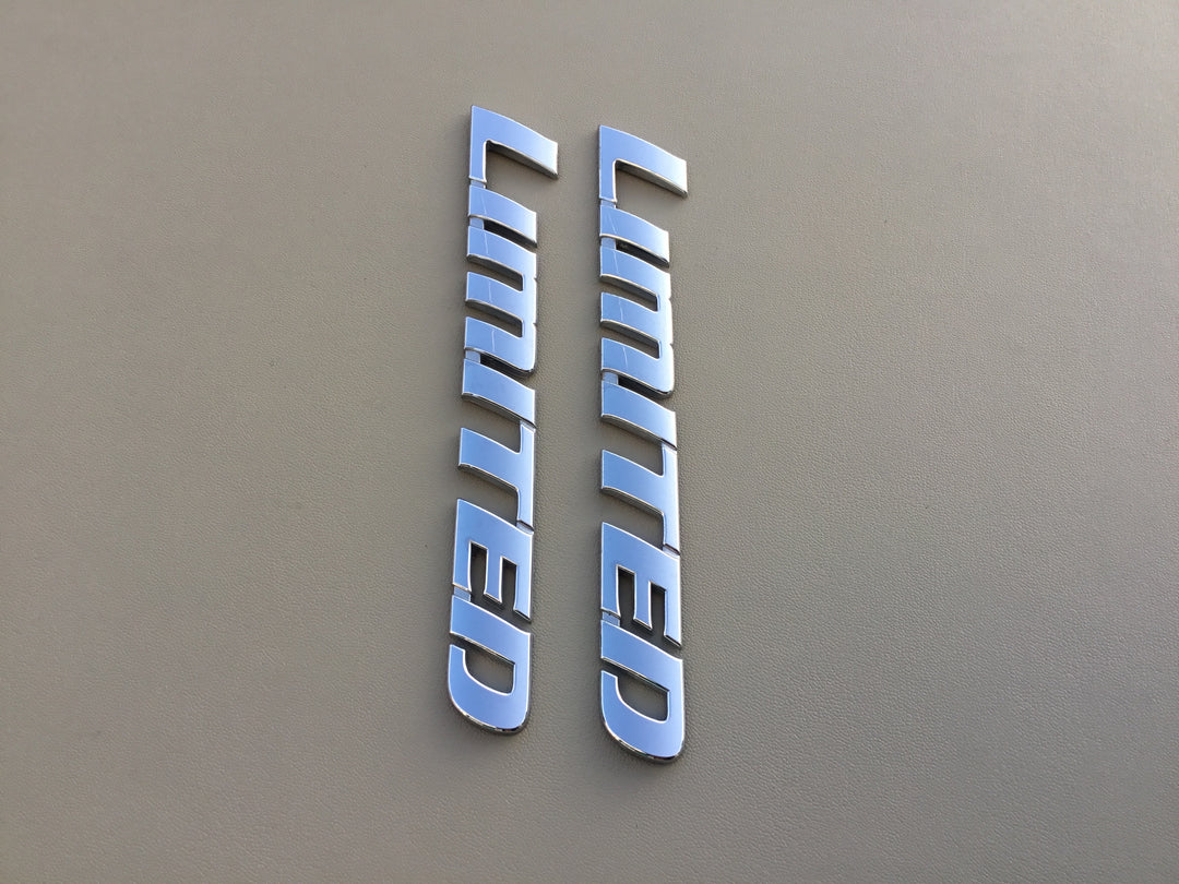 2008-2013 Toyota Highlander Limited Door Emblem Set