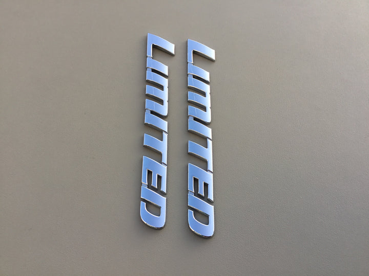 2008-2013 Toyota Highlander Limited Door Emblem Set