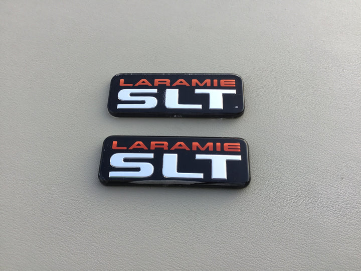 1994-2001 Dodge Ram 1500 Laramie SLT Side Pillar Emblem Set