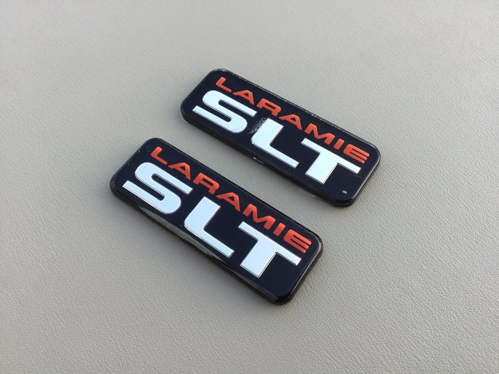 1994-2001 Dodge Ram 1500 Laramie SLT Side Pillar Emblem Set