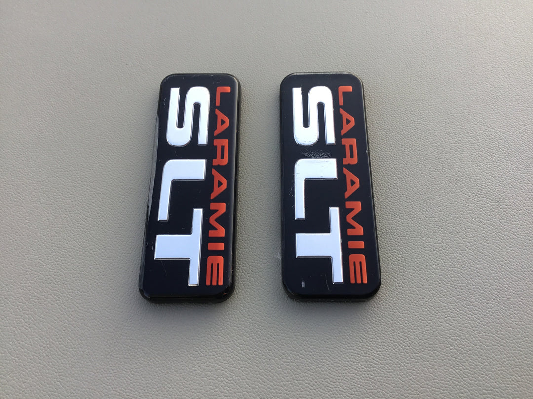 1994-2001 Dodge Ram 1500 Laramie SLT Side Pillar Emblem Set