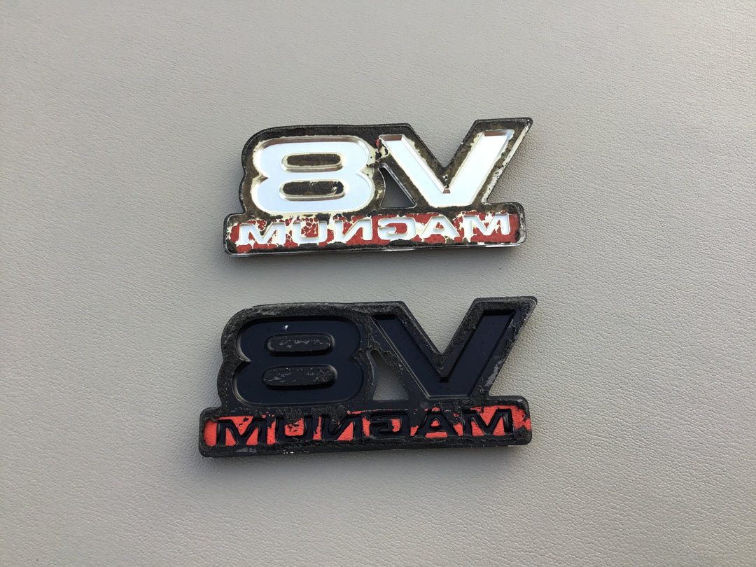 1994-2001 Dodge Ram 1500 V8 Magnum Door Emblem Set