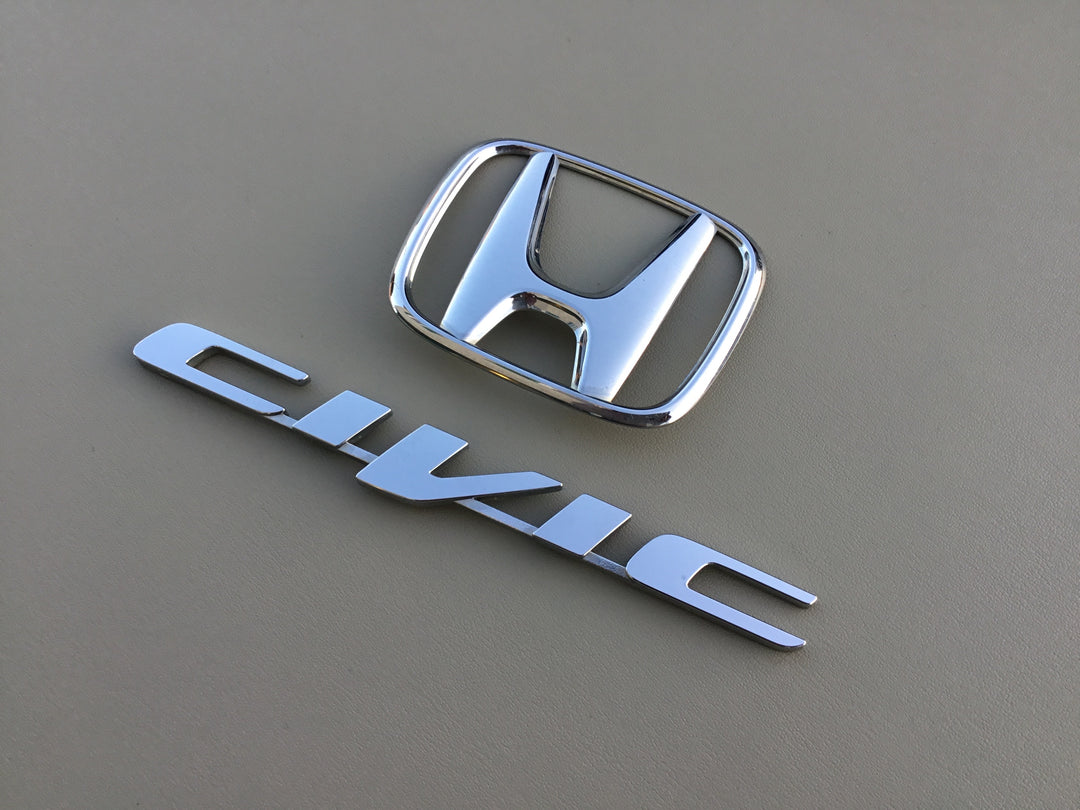 2012-2015 Honda Civic Sedan Trunk Emblem Set