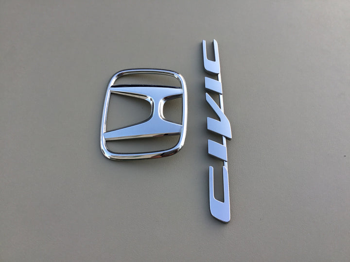 2012-2015 Honda Civic Sedan Trunk Emblem Set