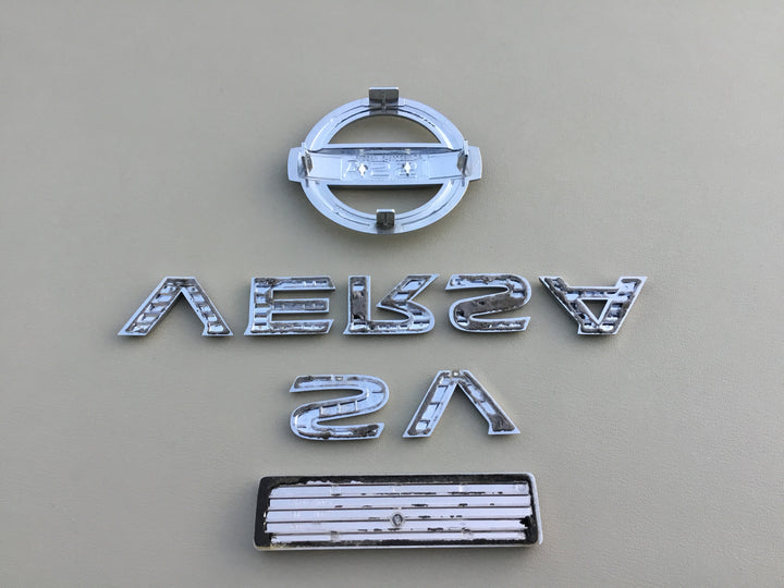 2012-2019 Nissan Versa SV Special Edition Trunk Emblem Set