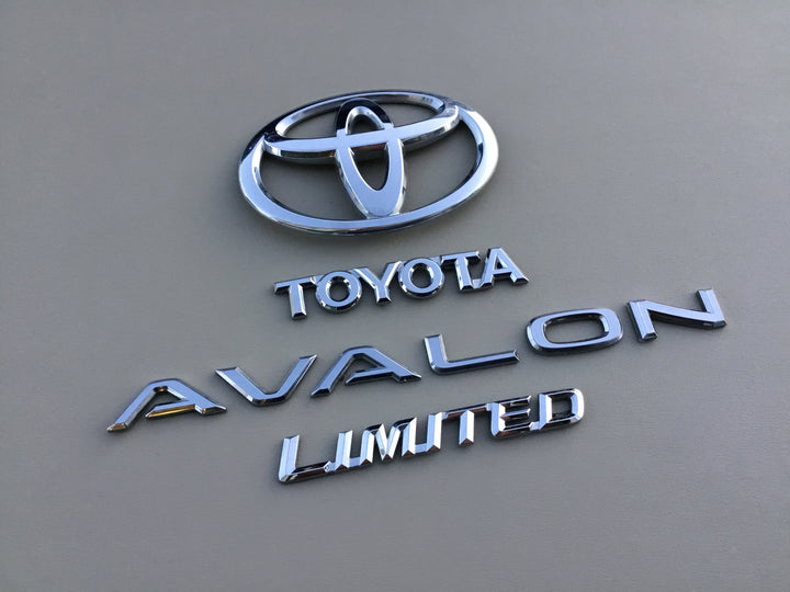 2005-2010 Toyota Avalon Limited Trunk Emblem Set