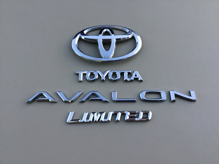 2005-2010 Toyota Avalon Limited Trunk Emblem Set
