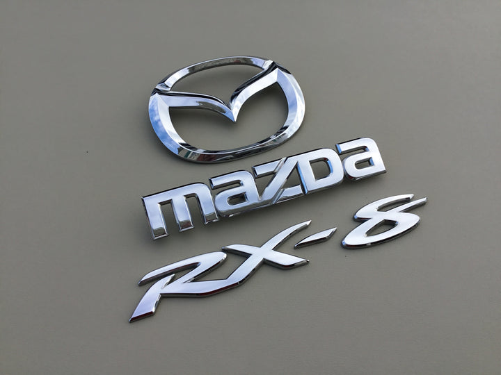 2004-2008 Mazda RX-8 Trunk Emblem Set