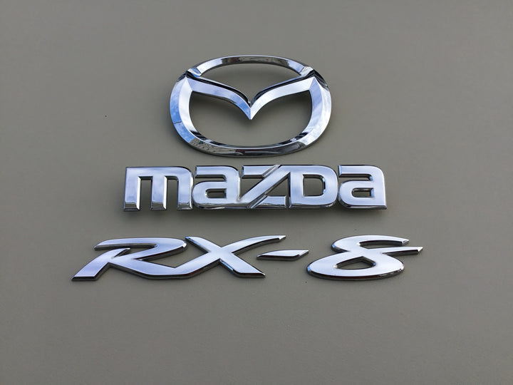 2004-2008 Mazda RX-8 Trunk Emblem Set