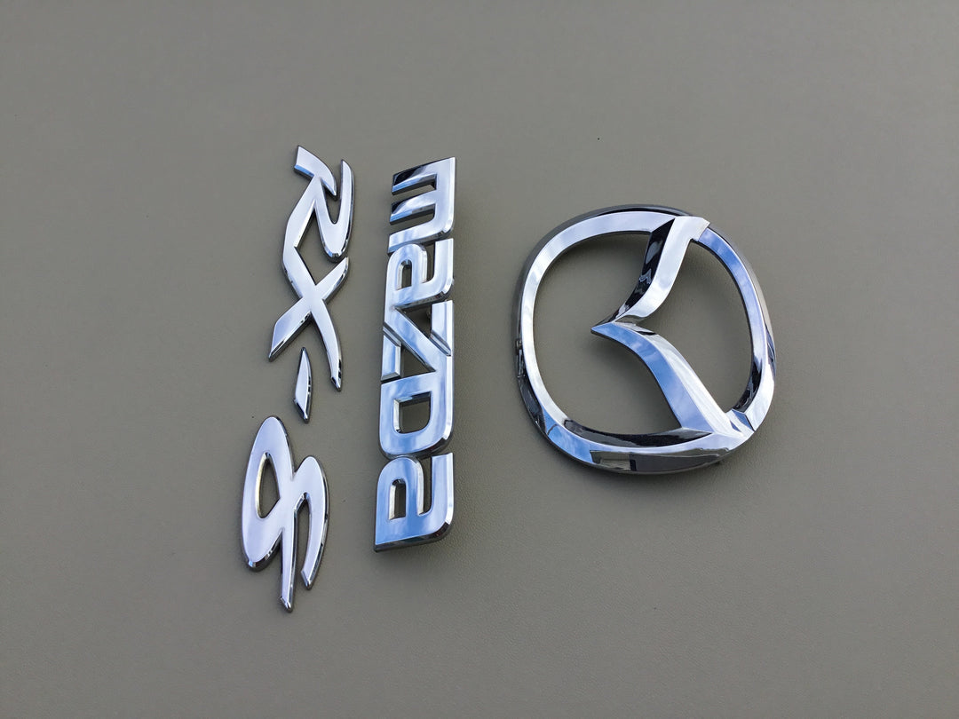 2004-2008 Mazda RX-8 Trunk Emblem Set