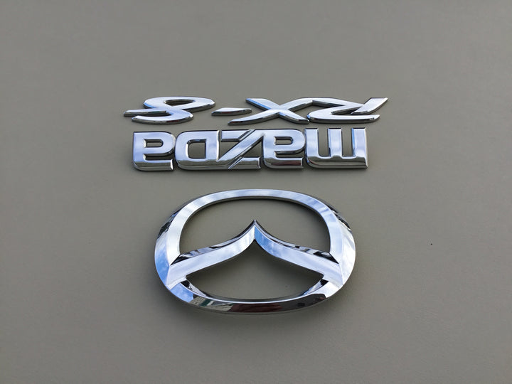 2004-2008 Mazda RX-8 Trunk Emblem Set