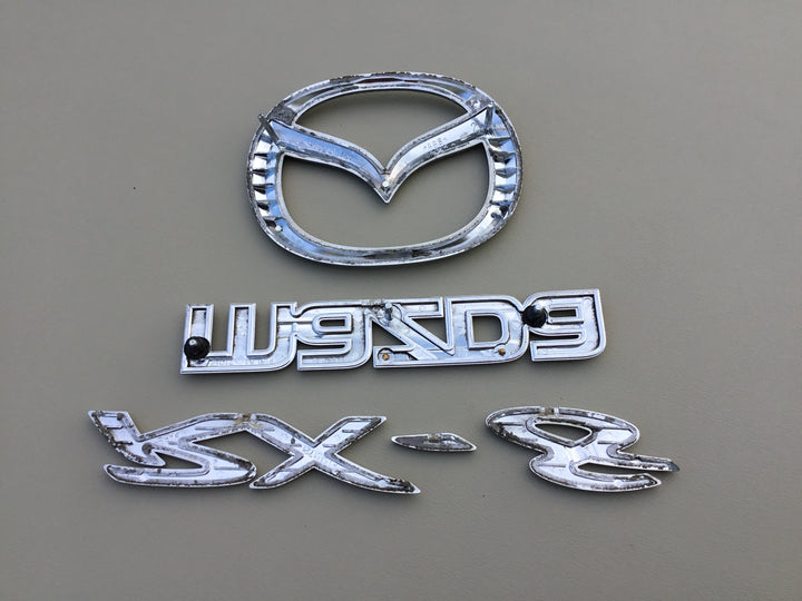 2004-2008 Mazda RX-8 Trunk Emblem Set