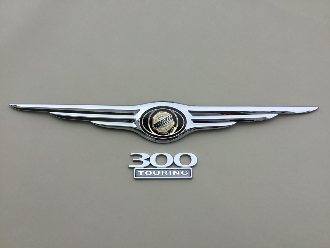 2005-2010 Chrysler 300 Touring Trunk Emblem Set