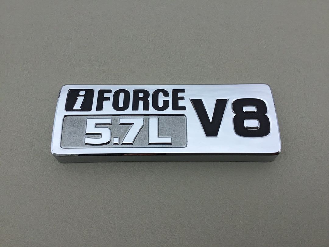 2008-2017 Toyota Sequoia iForce 5.7L V8 Tailgate Emblem