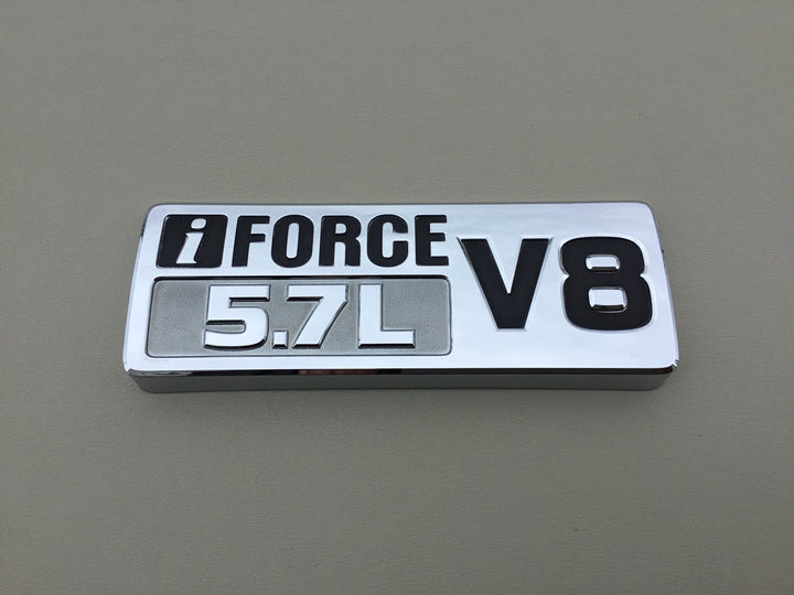 2008-2017 Toyota Sequoia iForce 5.7L V8 Tailgate Emblem