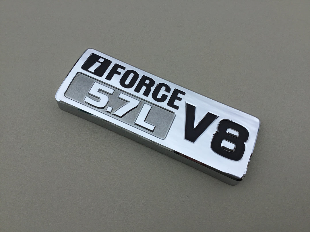 2008-2017 Toyota Sequoia iForce 5.7L V8 Tailgate Emblem