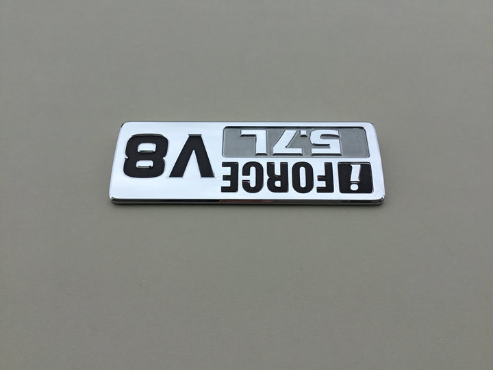 2008-2017 Toyota Sequoia iForce 5.7L V8 Tailgate Emblem