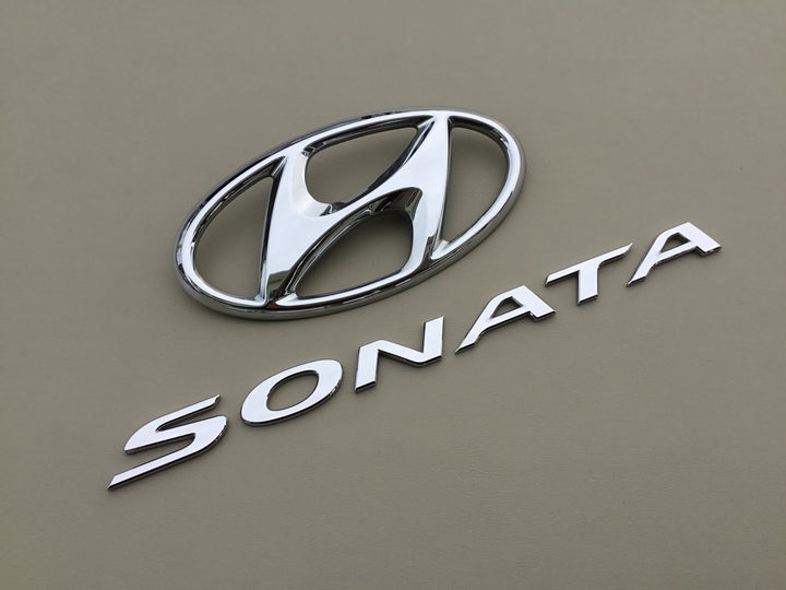 2015-2017 Hyundai Sonata Trunk Emblem Set