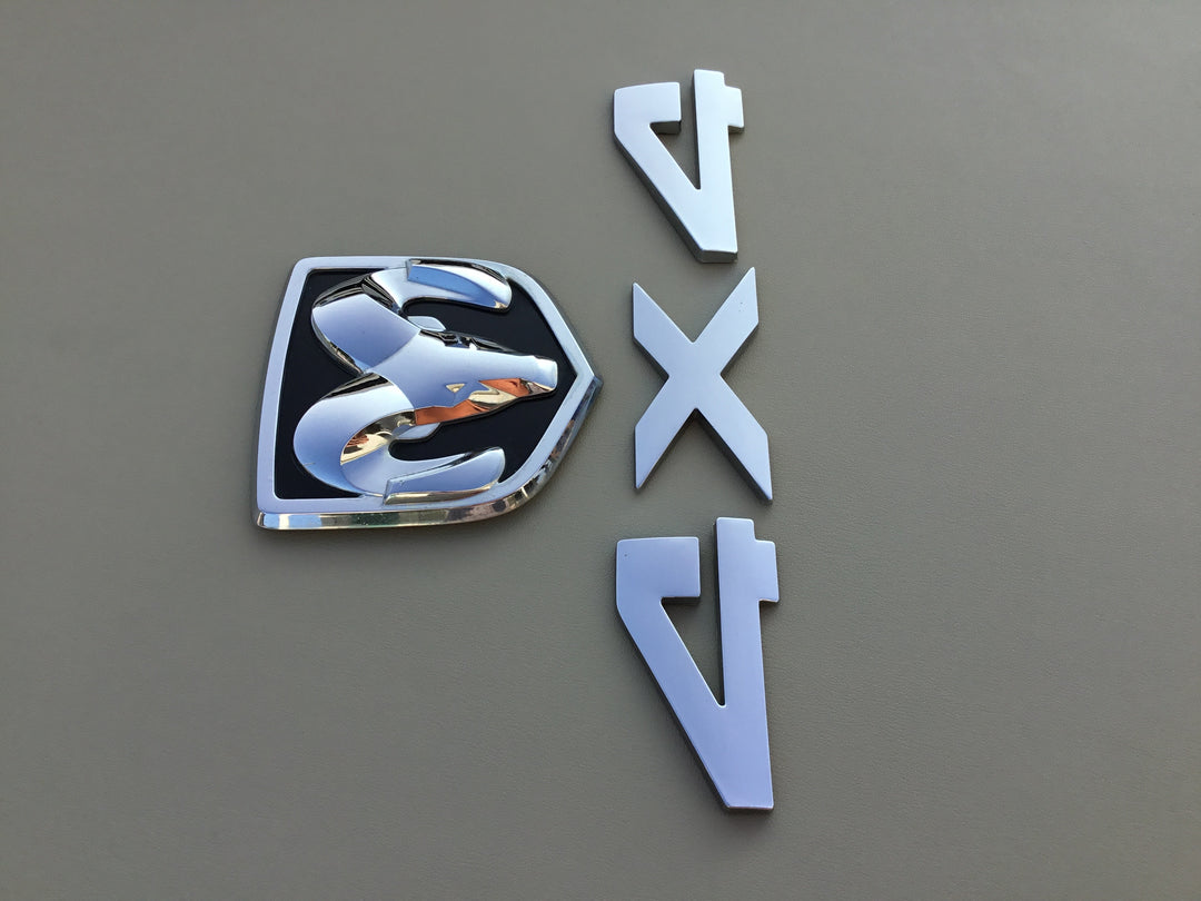 2005-2008 Dodge Ram 1500 4x4 Tailgate Emblem Set