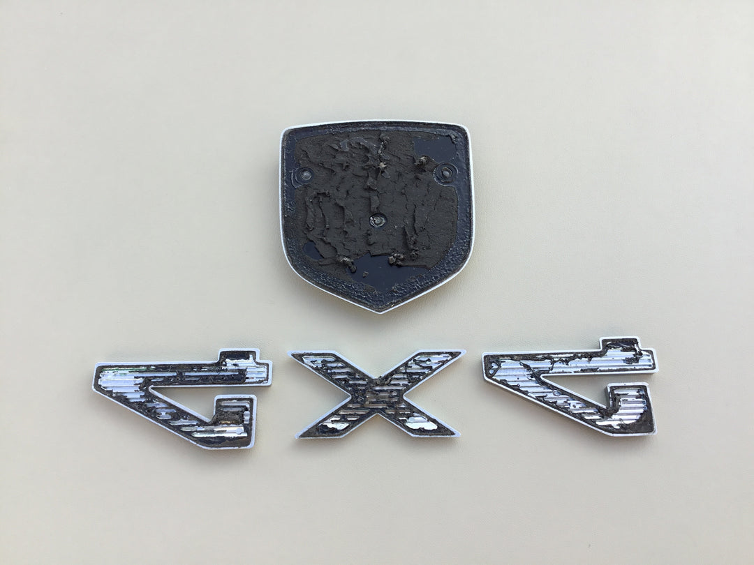 2005-2008 Dodge Ram 1500 4x4 Tailgate Emblem Set