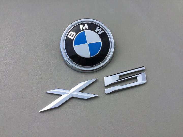 2007-2013 BMW X5 Tailgate Emblem Set