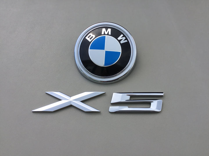 2007-2013 BMW X5 Tailgate Emblem Set