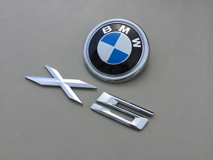 2007-2013 BMW X5 Tailgate Emblem Set