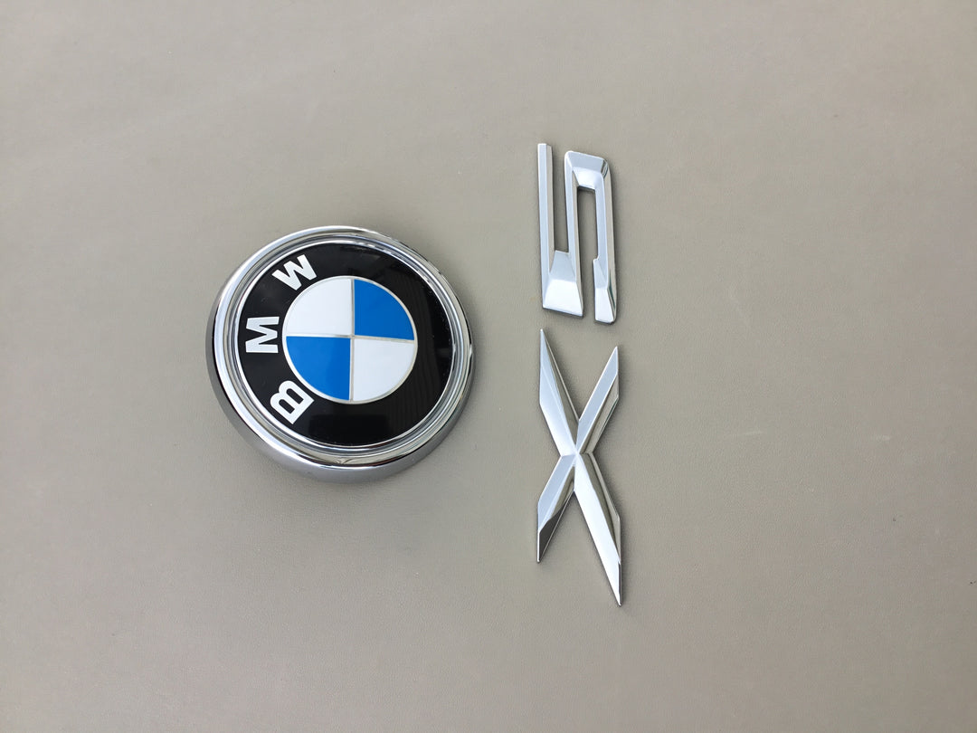 2007-2013 BMW X5 Tailgate Emblem Set