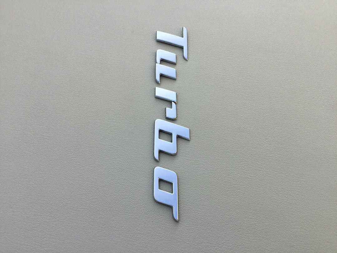 2012-2017 Volkswagen Beetle Turbo Trunk Emblem