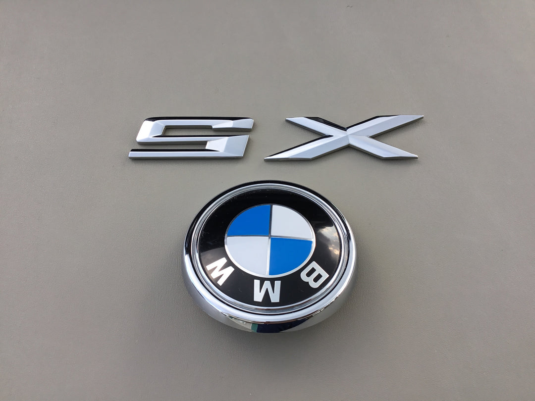 2007-2013 BMW X5 Tailgate Emblem Set