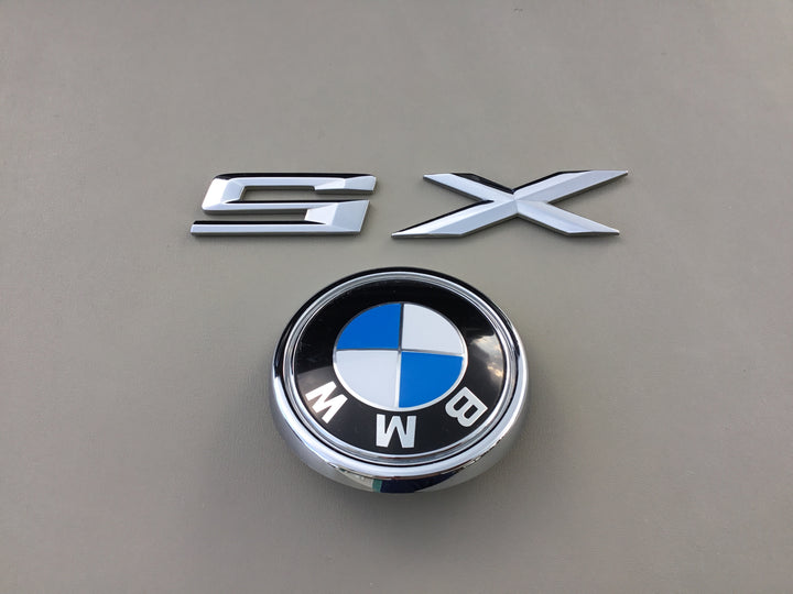 2007-2013 BMW X5 Tailgate Emblem Set