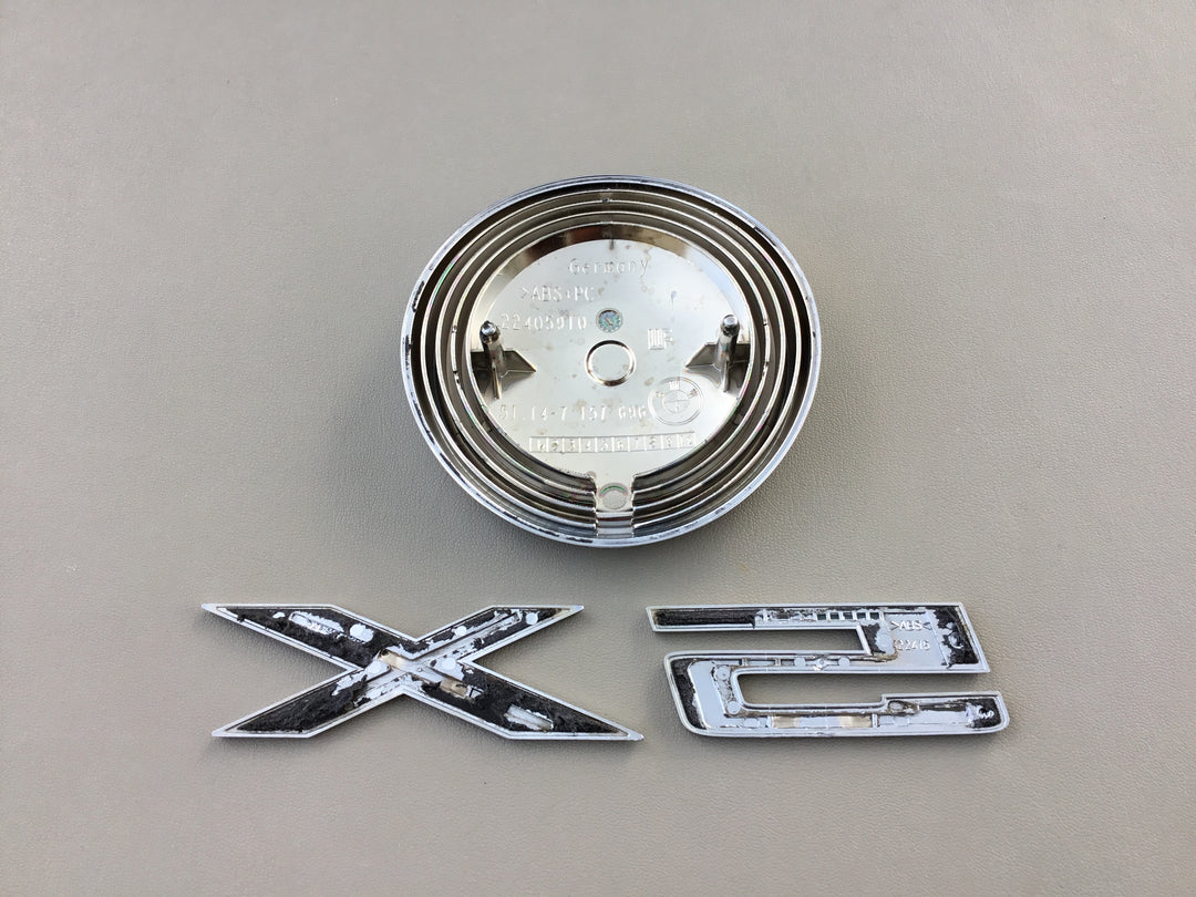 2007-2013 BMW X5 Tailgate Emblem Set
