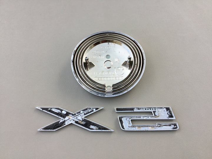 2007-2013 BMW X5 Tailgate Emblem Set