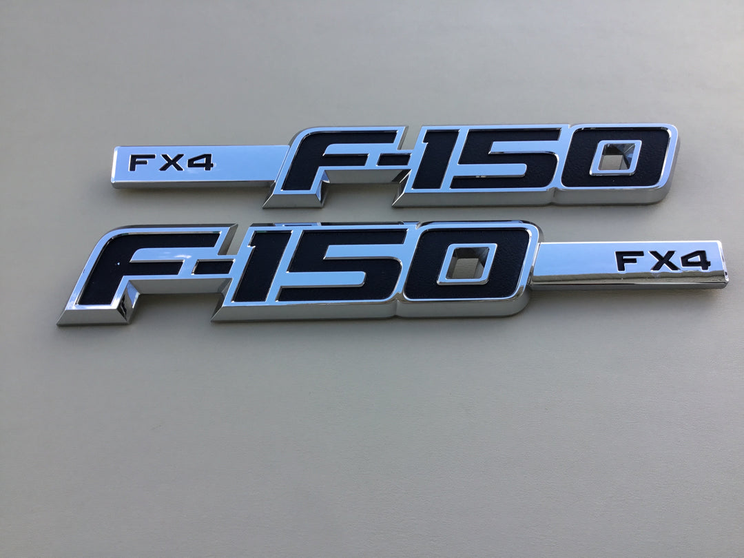 2009-2014 Ford F-150 FX4 Fender Emblem Set