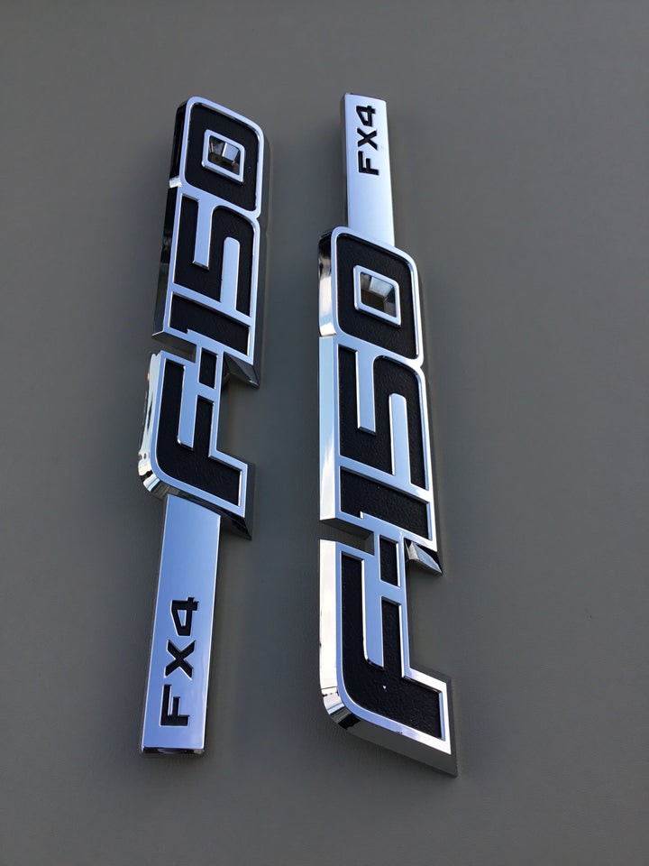 2009-2014 Ford F-150 FX4 Fender Emblem Set