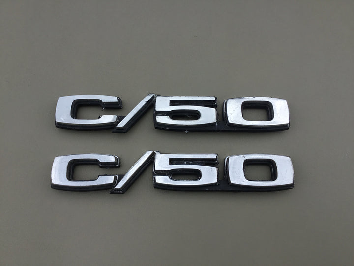 1969-1972 Chevrolet C/50 Fender Emblem Set