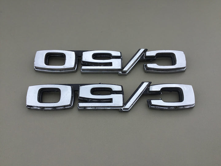 1969-1972 Chevrolet C/50 Fender Emblem Set