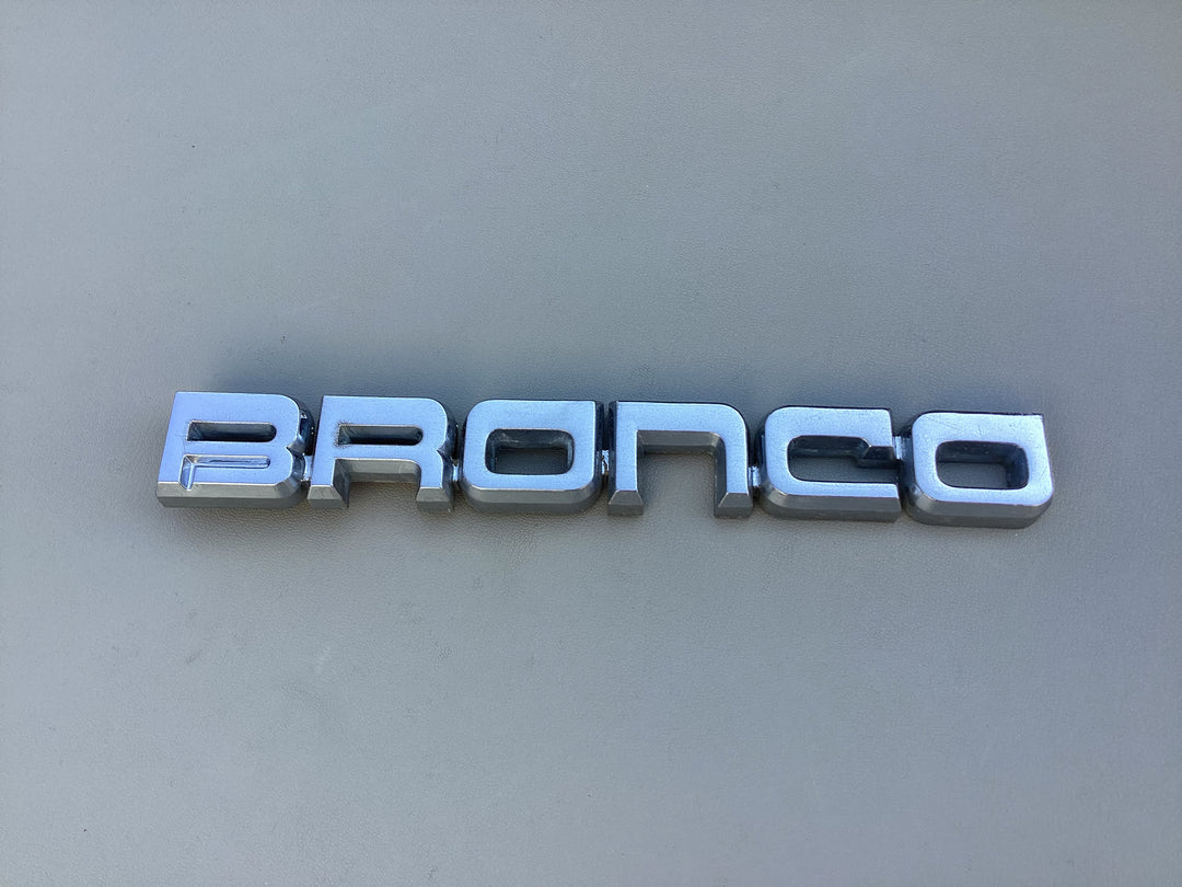1987-1991 Ford Bronco Fender Emblem