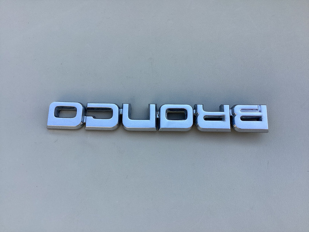 1987-1991 Ford Bronco Fender Emblem