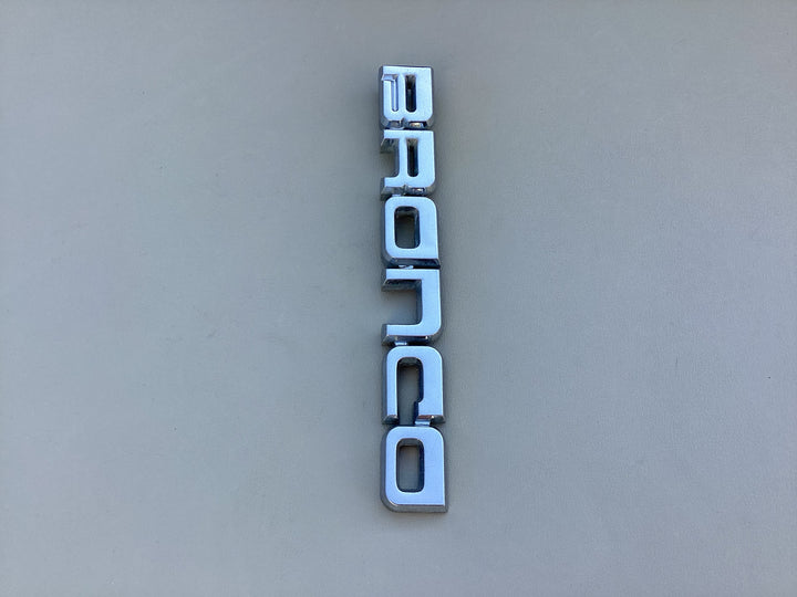 1987-1991 Ford Bronco Fender Emblem