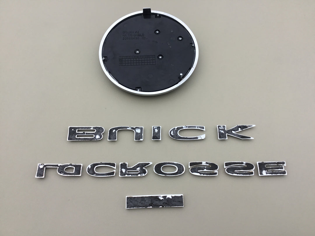 2010-2013 Buick Lacrosse CXS Trunk Emblem Set