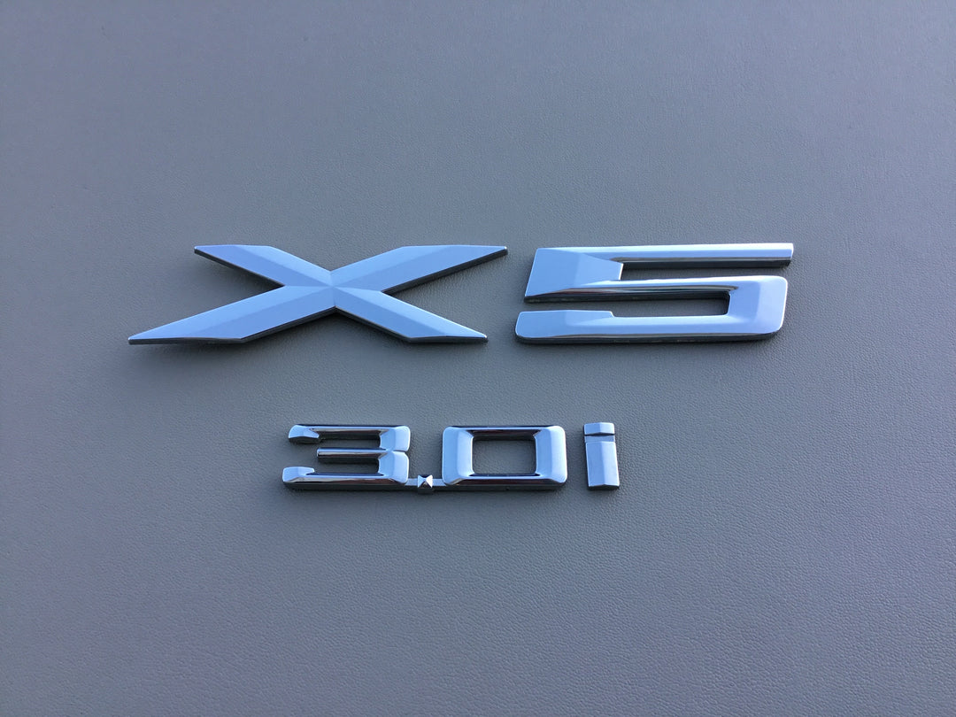 2000-2006 BMW X5 3.0i Tailgate Emblem Set