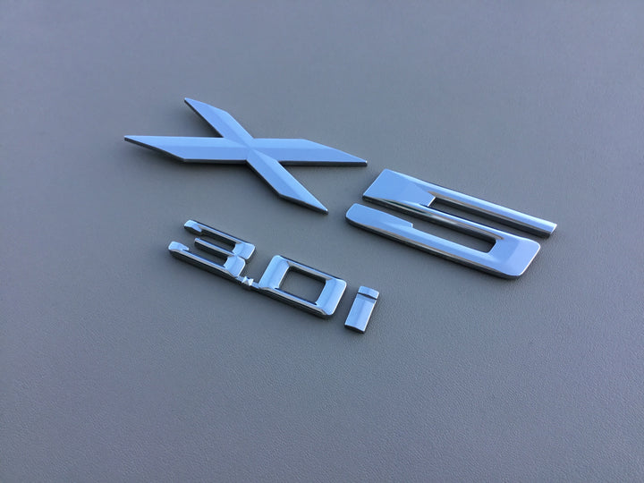2000-2006 BMW X5 3.0i Tailgate Emblem Set