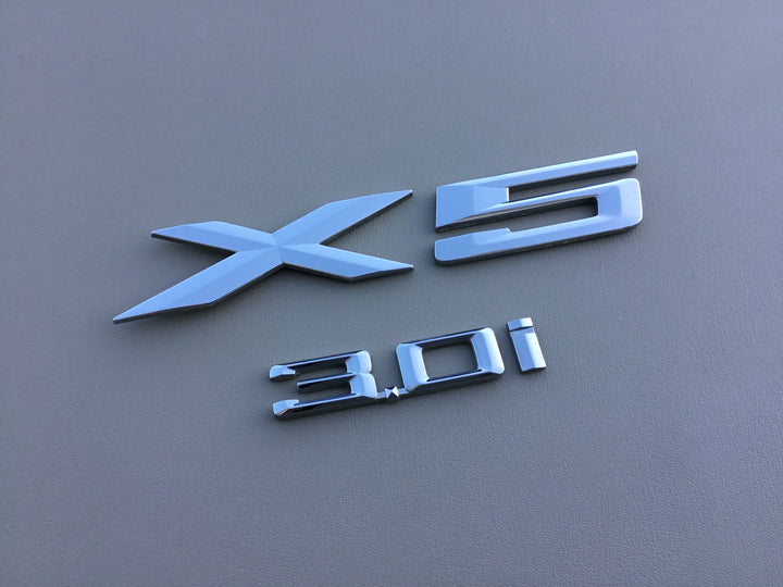 2000-2006 BMW X5 3.0i Tailgate Emblem Set
