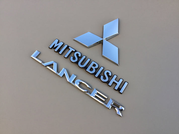 2008-2015 Mitsubishi Lancer Trunk Emblem Set