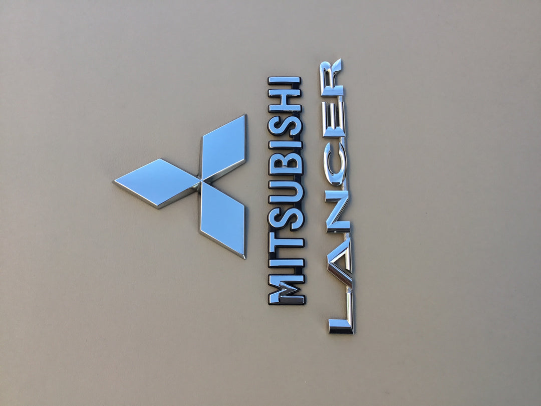 2008-2015 Mitsubishi Lancer Trunk Emblem Set