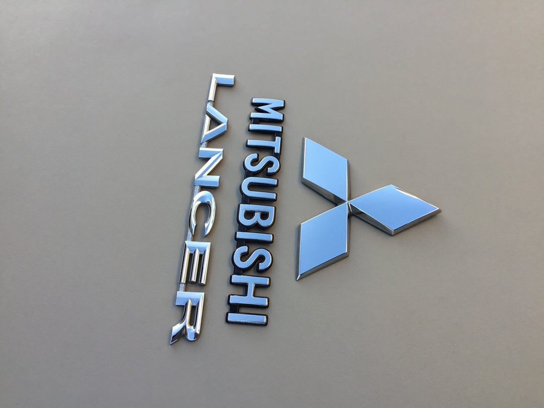 2008-2015 Mitsubishi Lancer Trunk Emblem Set