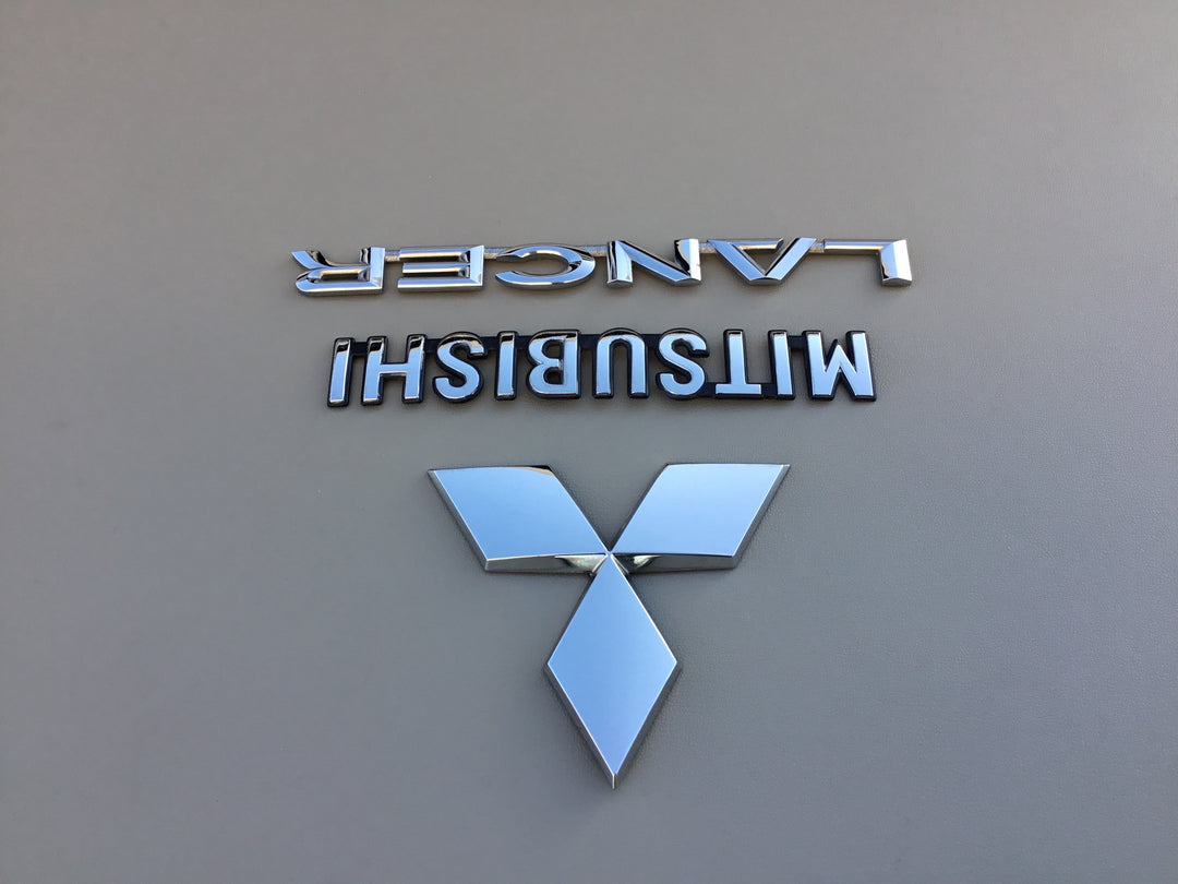 2008-2015 Mitsubishi Lancer Trunk Emblem Set