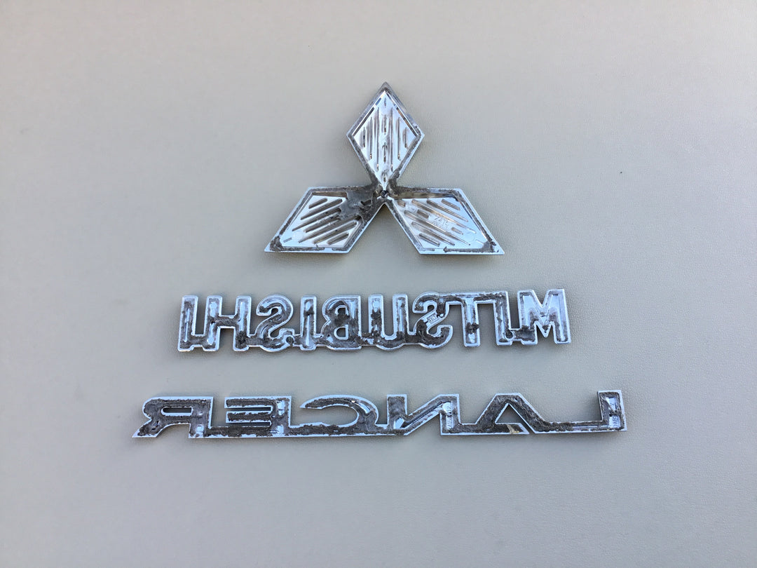 2008-2015 Mitsubishi Lancer Trunk Emblem Set